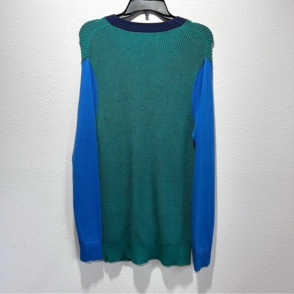 BP. Men's Colorblock Varsity Cardigan - Picture 5 of 7